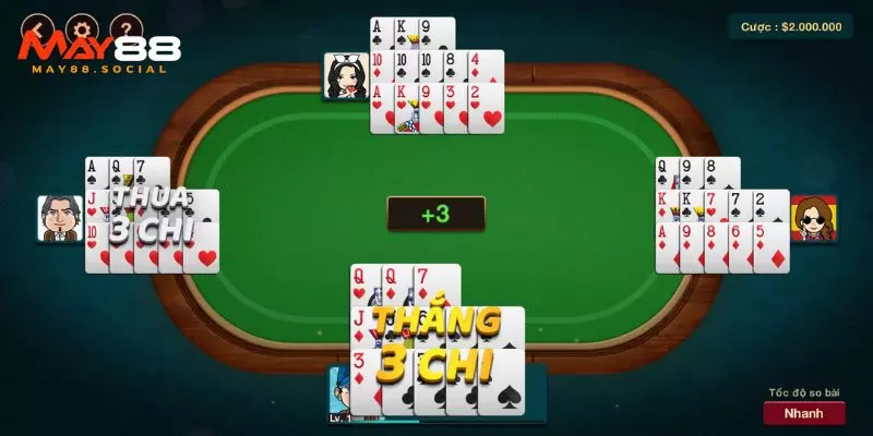 Liêng May88 – Game Bài Kịch Tính, Cơ Hội Thắng Lớn lieng 2