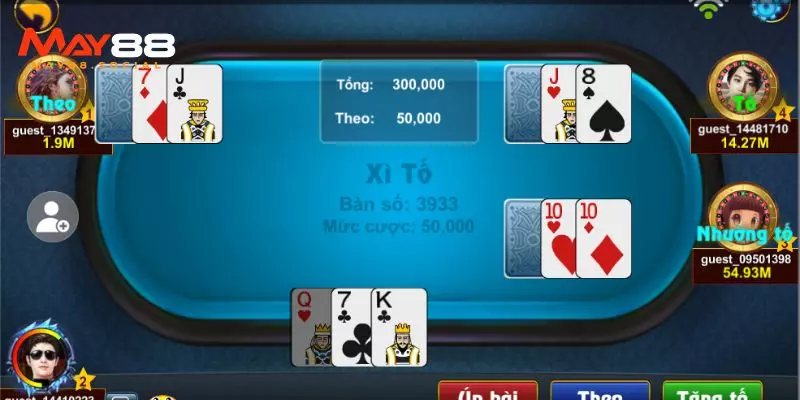 Xì Tố May88 – Trải Nghiệm Hấp Dẫn, Đậm Chất Chiến Thuật xi to